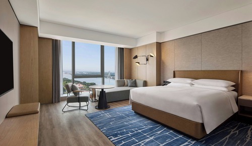 Habitación Deluxe, 1 cama de matrimonio grande, vistas a la bahía