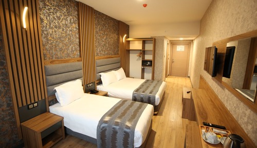 Habitación con 2 camas individuales