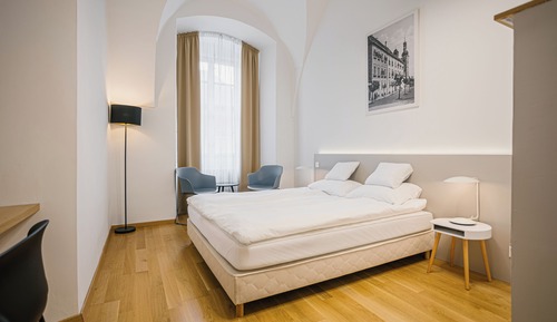 Habitación estándar con 1 cama doble o 2 individuales