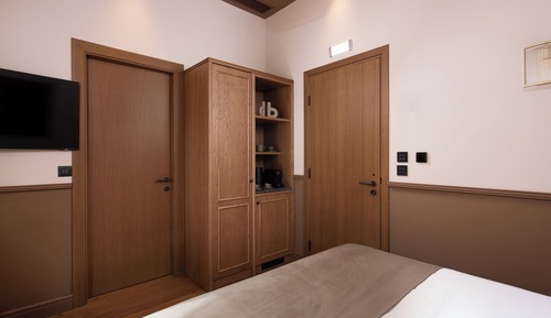 Habitación Deluxe doble, vistas parciales al mar