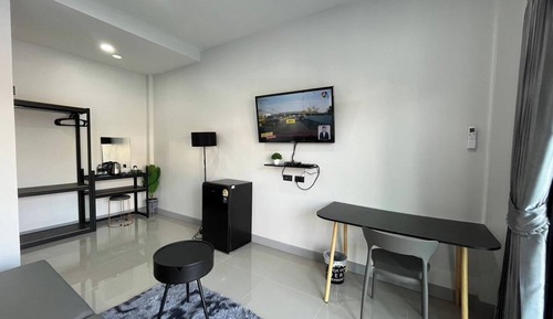 Habitación triple estándar, balcón, vistas al jardín