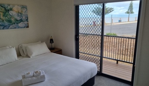 Cabaña Deluxe, balcón