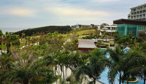 Habitación doble superior, balcón, vistas al mar