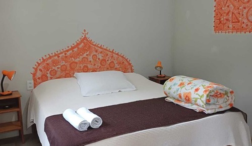 Habitación económica doble de uso individual, vistas al jardín