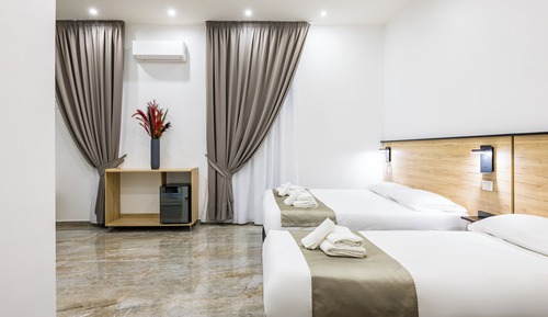 Habitación económica con 1 cama doble o 2 individuales