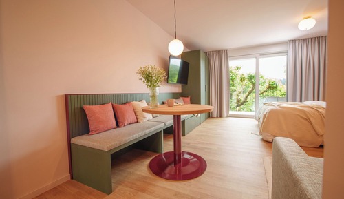 Estudio, vistas al lago