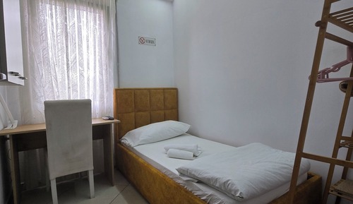Habitación individual básica, vistas a la ciudad