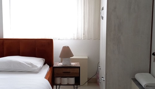 Habitación individual básica, vistas a la ciudad