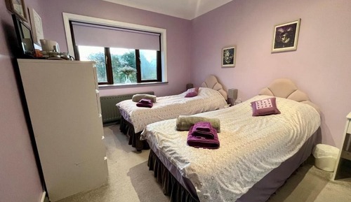 Habitación con 2 camas individuales, no fumadores, vistas al jardín