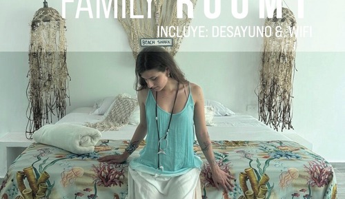 Habitación cuádruple familiar