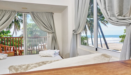 Habitación Deluxe doble, vistas al mar, frente al mar (A)
