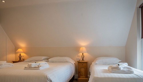 Habitación económica doble, baño privado (Brewery House Ely)