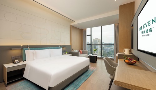 Habitación estándar, 1 cama de matrimonio grande, vistas a la ciudad