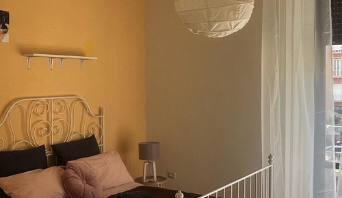 Habitación básica, balcón
