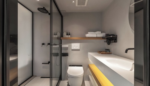 Habitación Deluxe doble, baño privado, vistas al mar