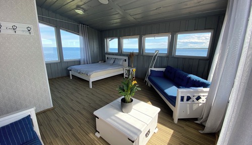 Habitación individual superior, mirando al mar