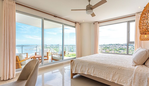 Apartamento, vistas a la playa