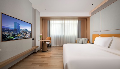 Habitación de lujo con 1 cama doble o 2 individuales