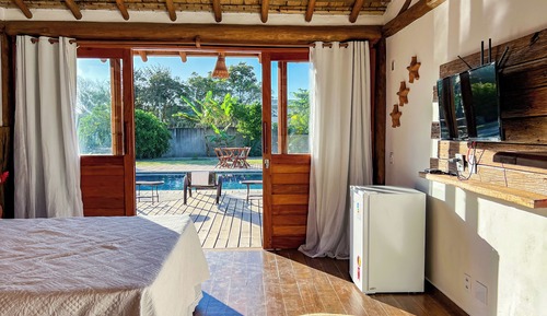 Suite estudio, vistas a la piscina