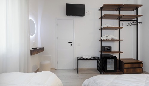 Habitación triple Deluxe, 1 habitación, no fumadores, vistas al jardín