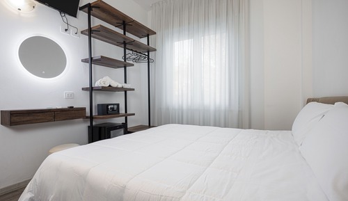 Habitación familiar, 2 habitaciones, no fumadores, vistas al jardín