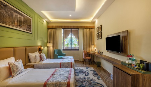Suite, vistas a la piscina