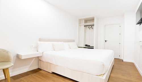 Habitación con 1 cama doble o 2 individuales