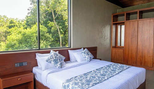 Habitación Deluxe doble, 1 cama de matrimonio grande, no fumadores, vistas a la montaña
