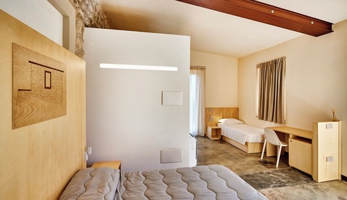 Habitación panorámica, accesible en silla de ruedas, vistas al mar