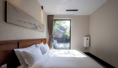 Suite presidencial, vistas al jardín