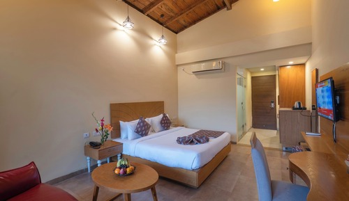 Habitación doble, vistas al jardín