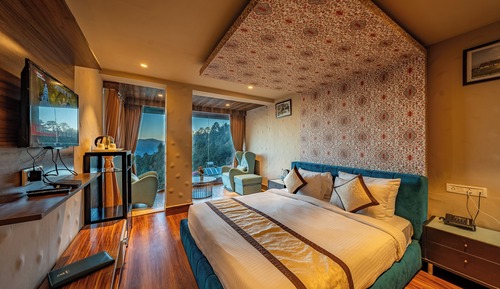 Habitación Premium, balcón, vistas a la montaña