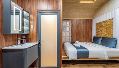 Habitación Deluxe doble, vistas al jardín