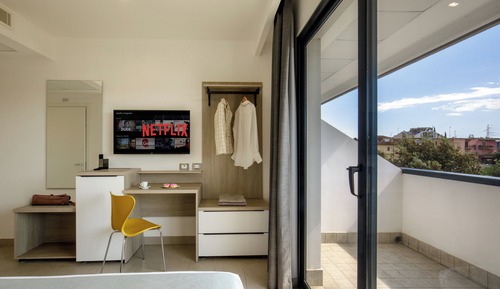 Habitación con 2 camas individuales