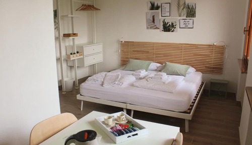 Habitación clásica con 1 cama doble o 2 individuales, vistas al patio