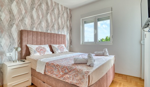 Apartamento Deluxe, vistas parciales al mar