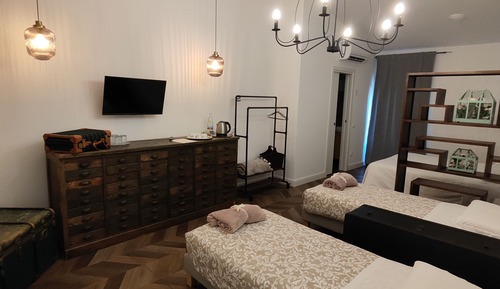 Suite estudio de diseño, vistas al jardín