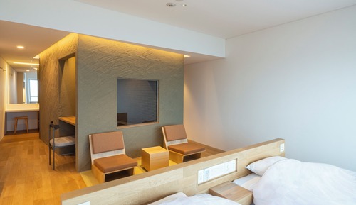 Habitación de diseño con 2 camas individuales, 2 habitaciones, no fumadores, vistas al mar