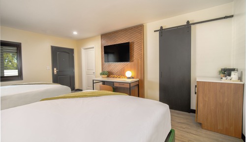 Habitación individual ejecutiva, 2 camas de matrimonio, no fumadores