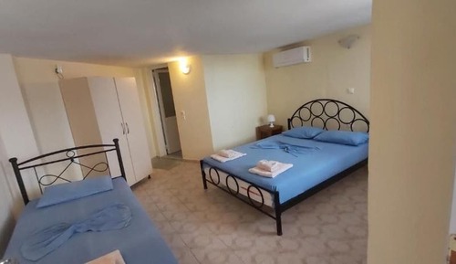 Apartamento estándar, patio, vistas al mar
