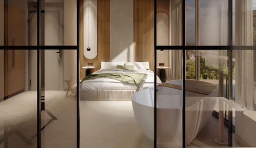 Habitación de lujo, vistas a la ciudad