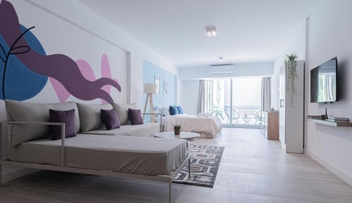 Apartamento Deluxe, balcón, vistas a la ciudad