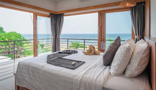 Villa superior, 4 habitaciones, piscina privada, vistas al mar