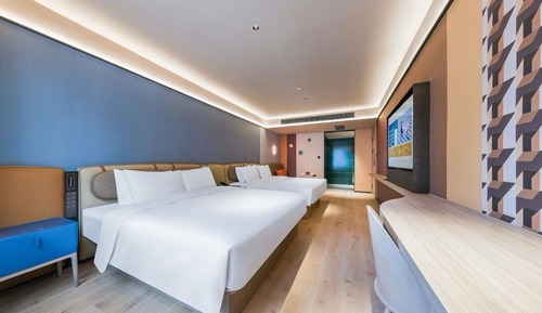 Habitación familiar con 2 camas individuales