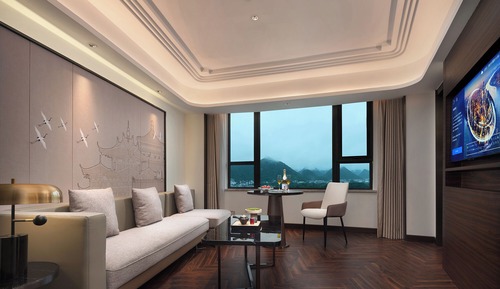 Suite ejecutiva, vistas a la colina