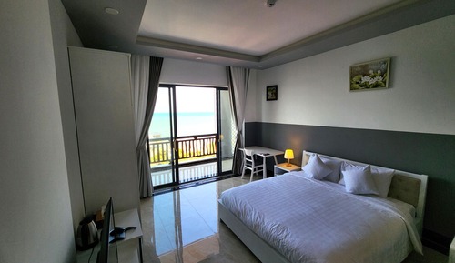 Habitación superior, vistas al mar