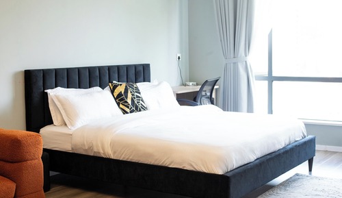 Estudio Deluxe, piscina privada, vistas a la ciudad