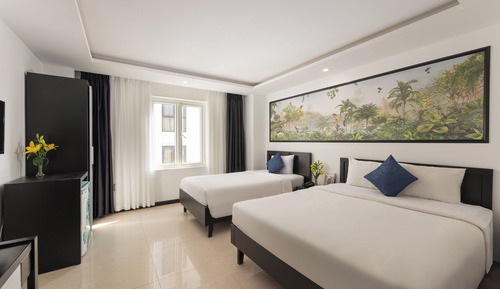 Habitación triple Deluxe, vistas a la ciudad
