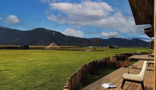 Chalet superior, vistas a la colina