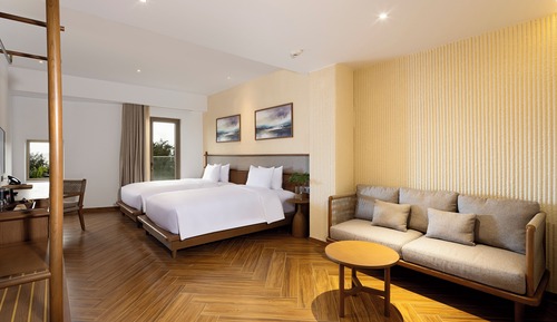 Habitación superior, varias camas